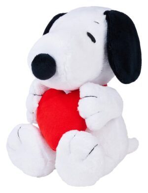 Peluche Peanuts Snoopy Sitting with Heart