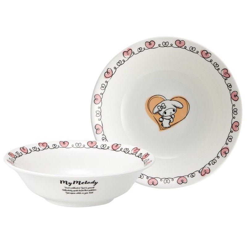 Ciotola Sanrio Bone China My Melody DS Modellismo Ciotola Sanrio Bone China My Melody Skater
