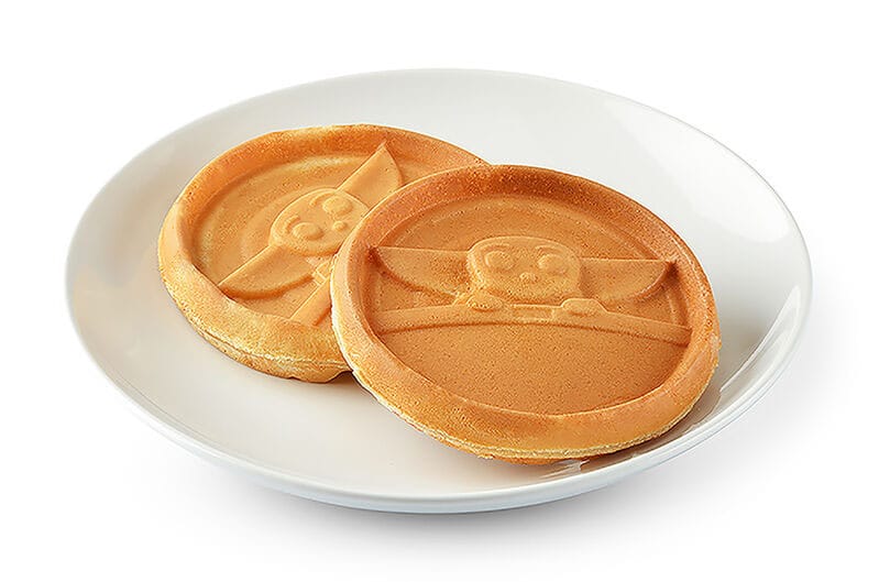Star Wars The Mandalorian Waffle Maker The Child DS Modellismo Star Wars Mandalorian Waffle Maker Child