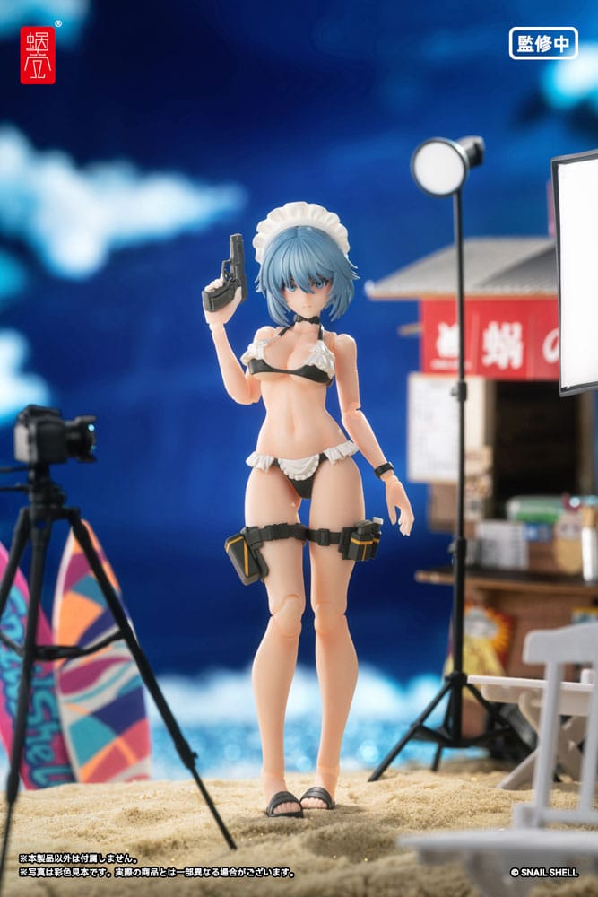 Original Character Action Figure Kit 1/12 RA-02 Kazune Tokiwa Summer Operation Ver. 15 cm DS Modellismo Original Character Action Figure scala 1/12
