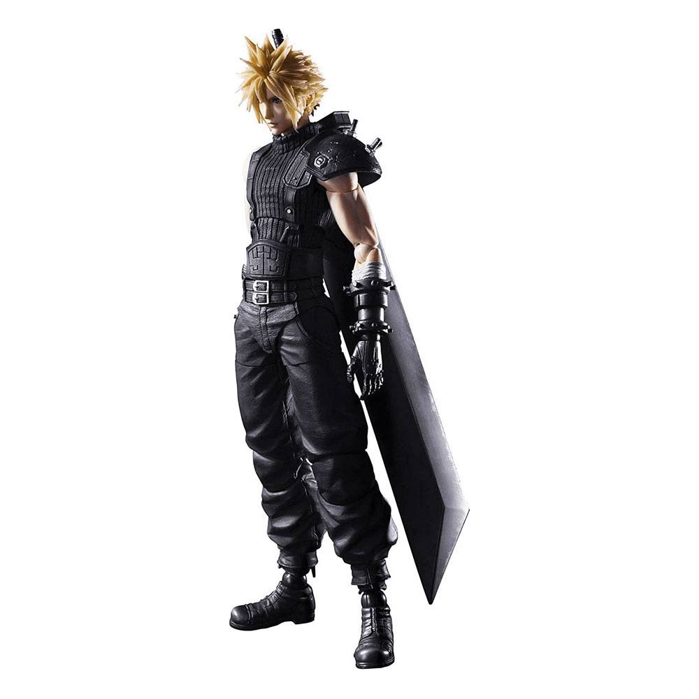 Final Fantasy VII Remake Play Arts Kai Action Figure Cloud Strife Ver. 2 27 cm DS Modellismo Final Fantasy VII Remake Play Arts Kai