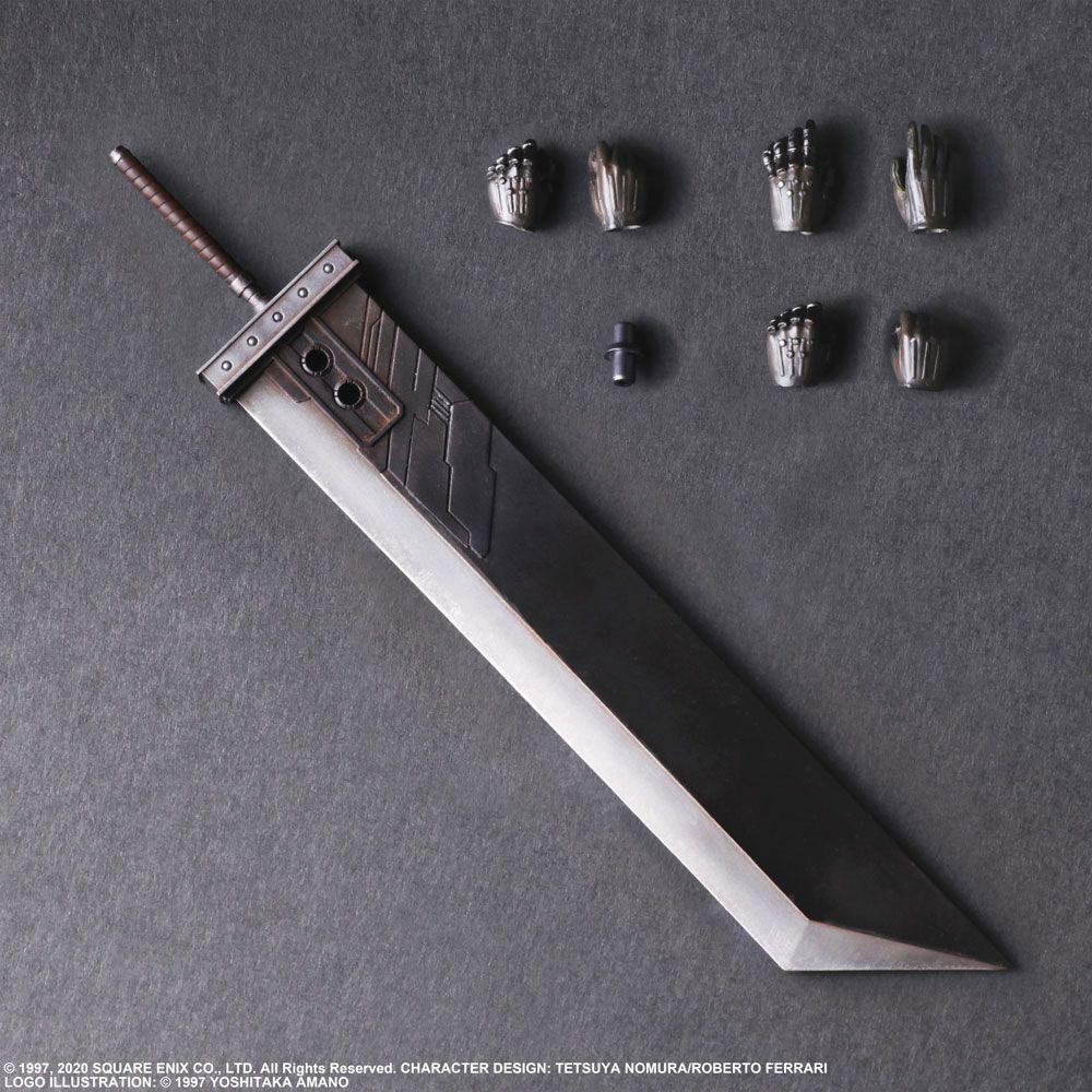 Final Fantasy VII Remake Play Arts Kai Action Figure Cloud Strife Ver. 2 27 cm DS Modellismo Final Fantasy VII Remake Play Arts Kai