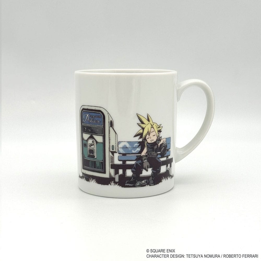 Tazza Final Fantasy VII Rebirth Napping Cloud DS Modellismo Tazza Final Fantasy VII Rebirth Napping