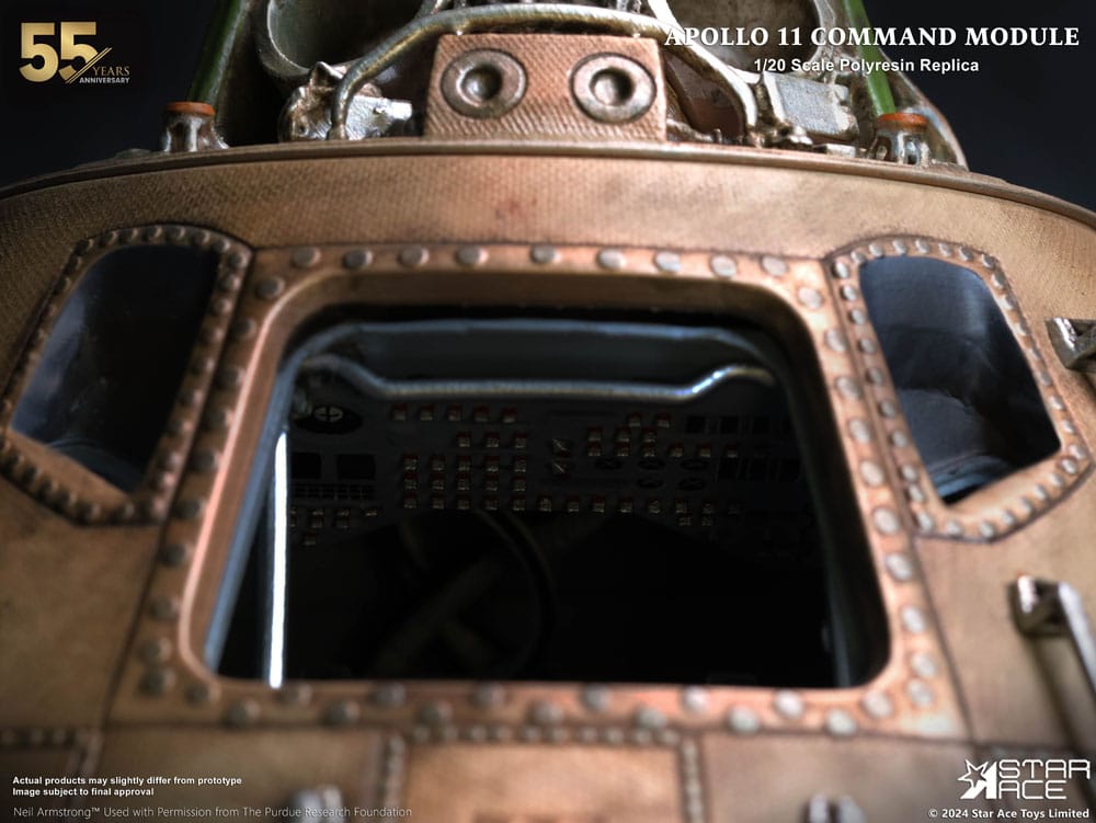 Replica Apollo 11 1/20 Command Module (DX) 20 cm DS Modellismo Replica Apollo 11 Command Module scala 1/20