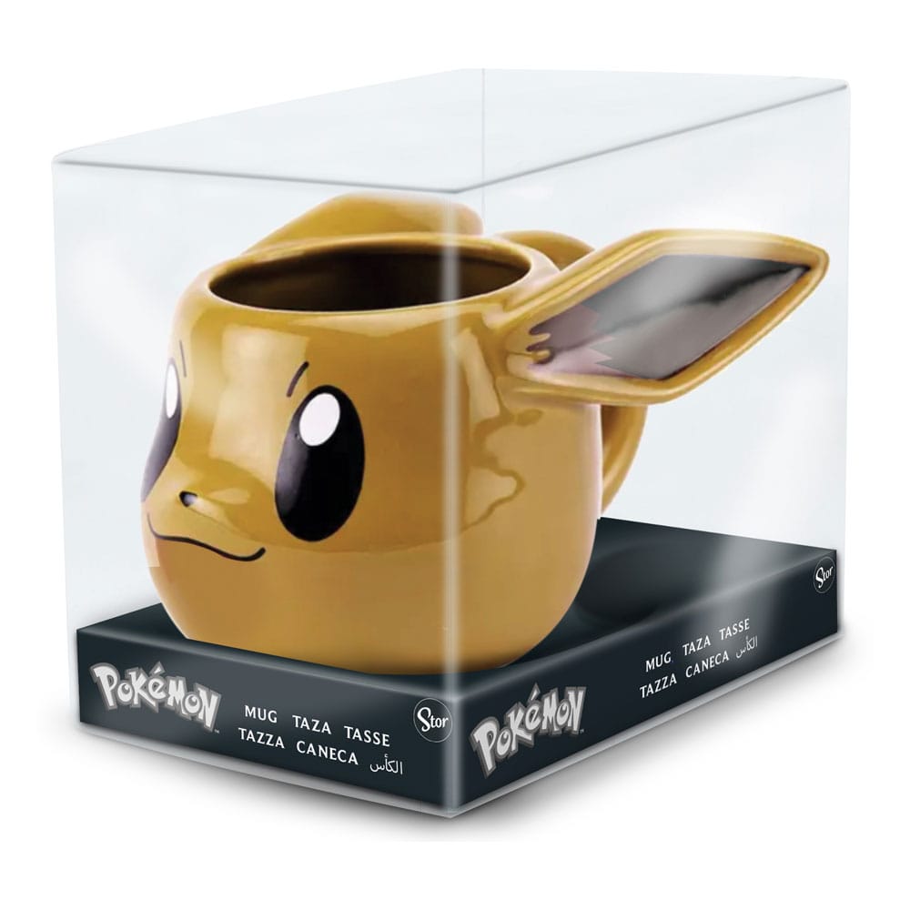 Tazza Pokémon 3D Eevee 385 ml DS Modellismo Tazza Pokémon 3D Eevee 385 ml Stor
