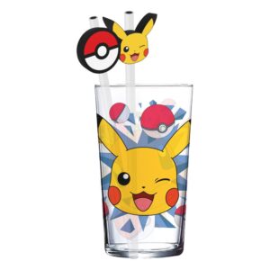 Bicchiere termico Pokémon in vetro