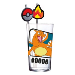 Bicchiere termico Pokémon in vetro