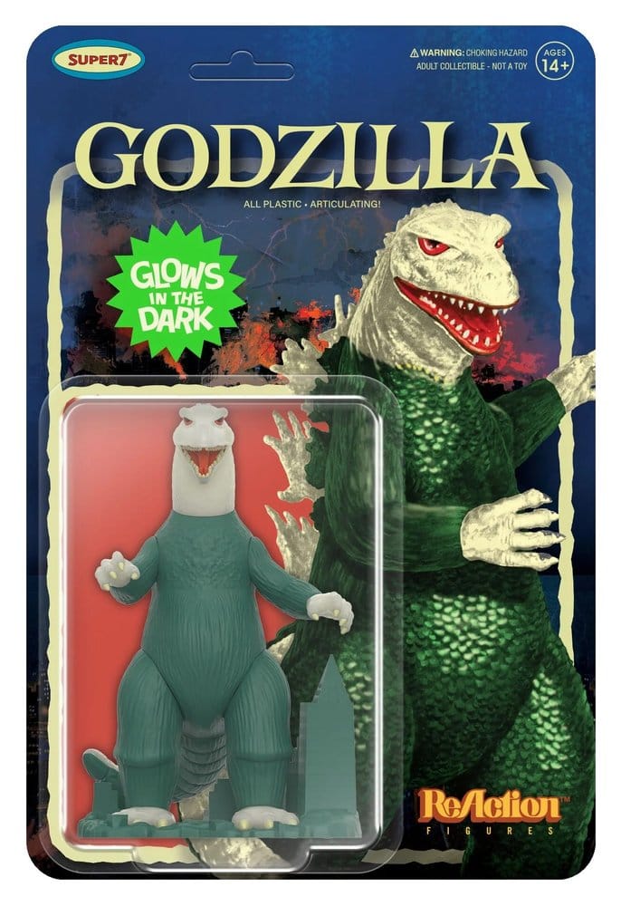 Godzilla Toho ReAction Action Figure Godzilla Model Kit (Glow) 10 cm DS Modellismo Godzilla Toho ReAction Action Godzilla Model