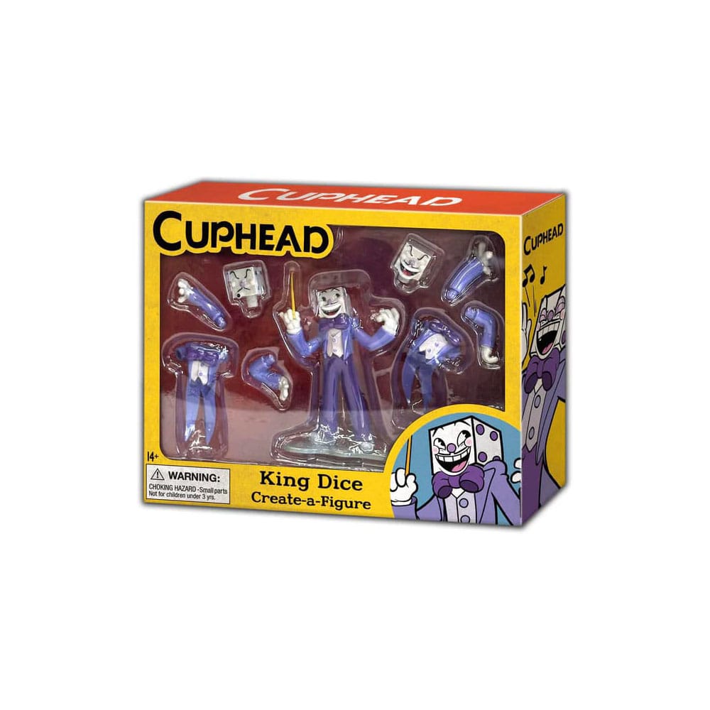 Cuphead Mini Create a Figure Figure King Dice DS Modellismo Cuphead Mini Create a King Dice
