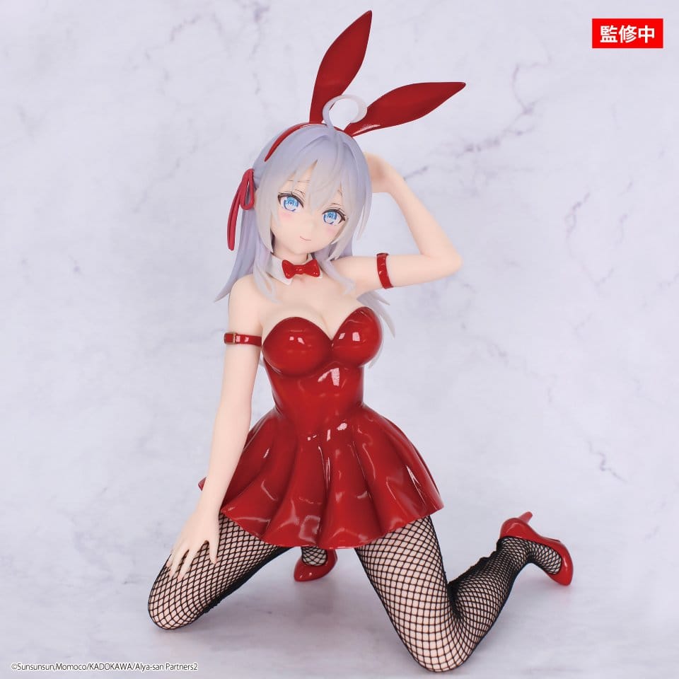 Statua Alya Sometimes Hides Her Feelings in Russian One-Seventh Carat PVC 1/7 Alya Bunny Red Ver. 17 cm DS Modellismo Statua Alya Sometimes Hides Her scala 1/7