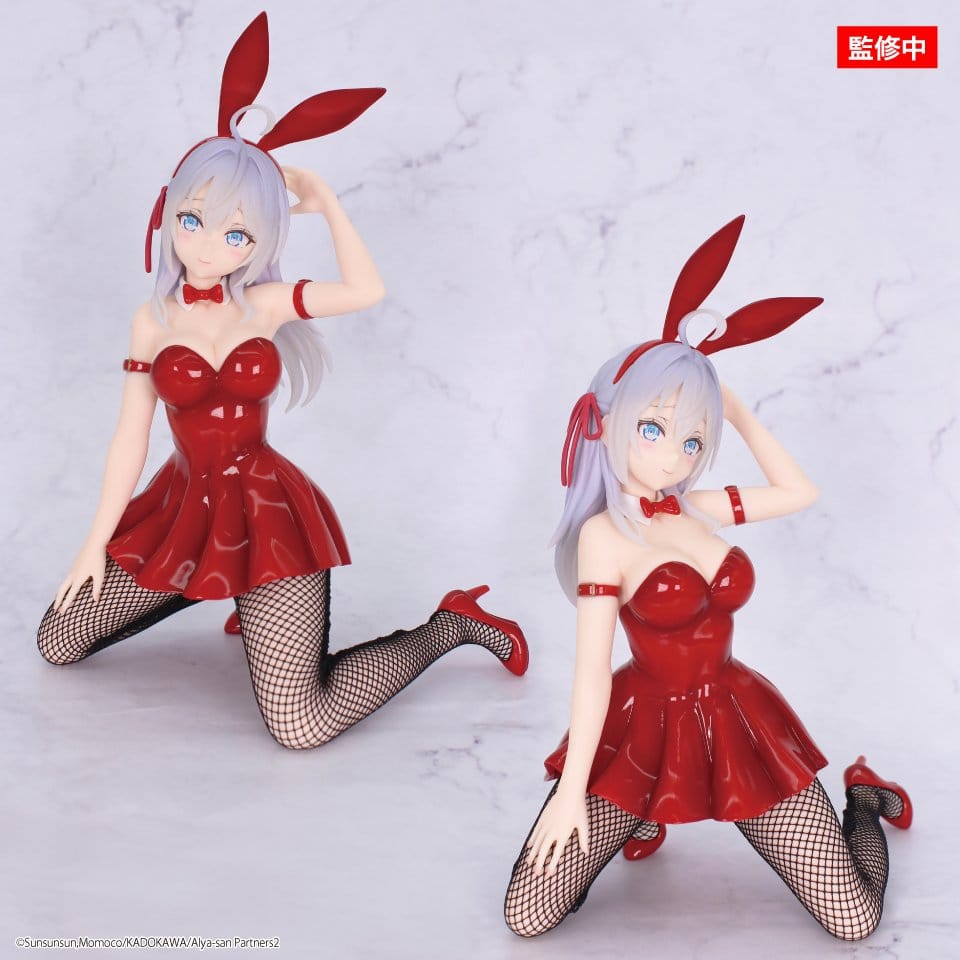 Statua Alya Sometimes Hides Her Feelings in Russian One-Seventh Carat PVC 1/7 Alya Bunny Red Ver. 17 cm DS Modellismo Statua Alya Sometimes Hides Her scala 1/7