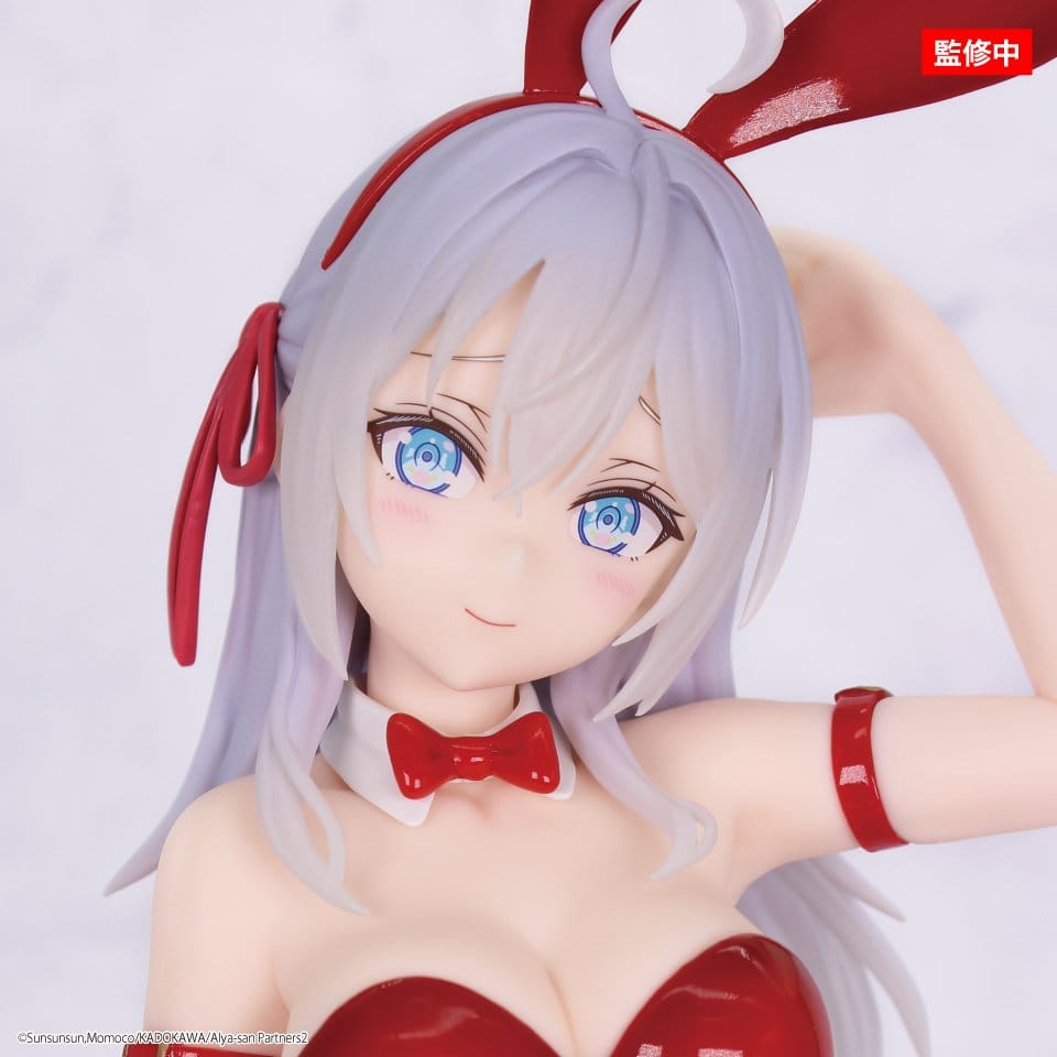 Statua Alya Sometimes Hides Her Feelings in Russian One-Seventh Carat PVC 1/7 Alya Bunny Red Ver. 17 cm DS Modellismo Statua Alya Sometimes Hides Her scala 1/7