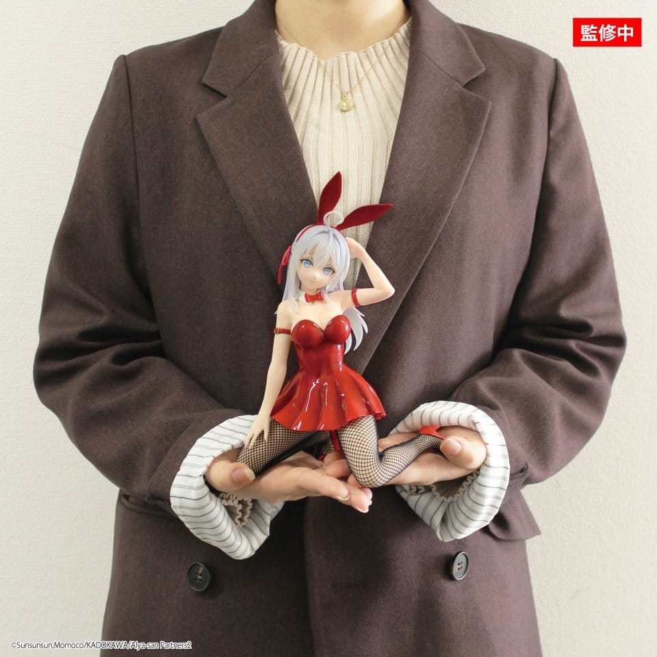 Statua Alya Sometimes Hides Her Feelings in Russian One-Seventh Carat PVC 1/7 Alya Bunny Red Ver. 17 cm DS Modellismo Statua Alya Sometimes Hides Her scala 1/7