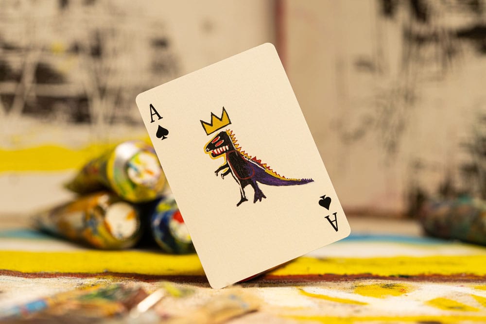 Jean-Michel Basquiat Playing Cards DS Modellismo Jean-Michel Basquiat Playing Cards Theory11