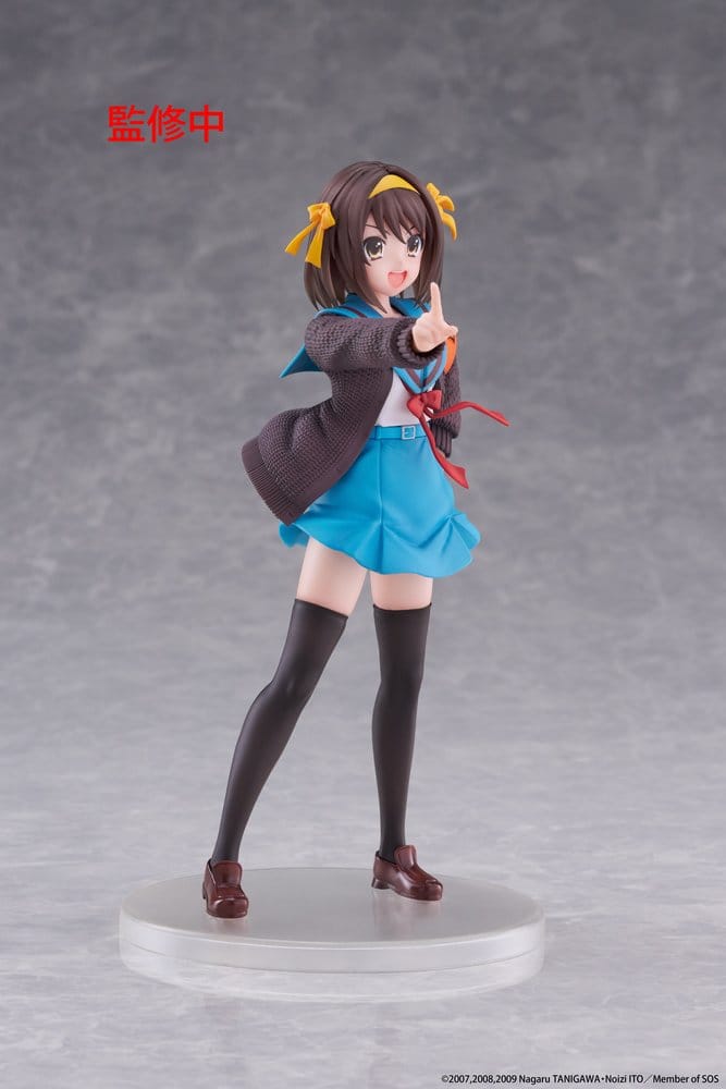 The Melancholy of Haruhi Suzumiya Coreful PVC Figure Haruhi Suzumiya 18 cm DS Modellismo Melancholy Haruhi Suzumiya Coreful Haruhi