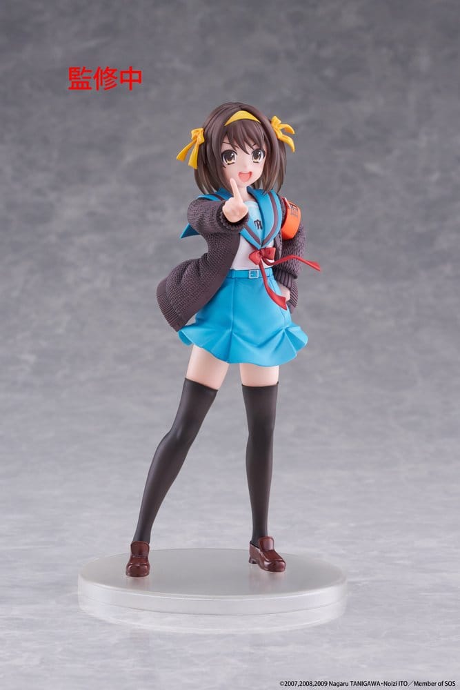The Melancholy of Haruhi Suzumiya Coreful PVC Figure Haruhi Suzumiya 18 cm DS Modellismo Melancholy Haruhi Suzumiya Coreful Haruhi