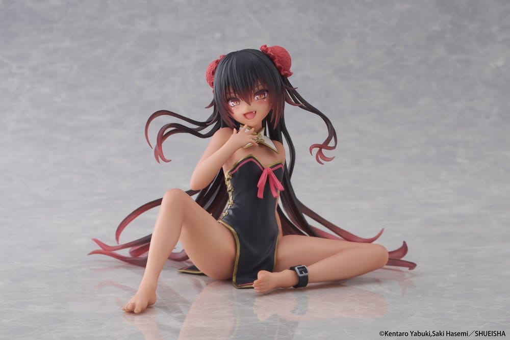 To Love-Ru Darkness Desktop Cute PVC Figure Nemesis (Chinese Dress Ver.) 13 cm DS Modellismo To Love-Ru Darkness Desktop Cute Nemesis