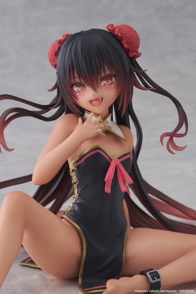 To Love-Ru Darkness Desktop Cute PVC Figure Nemesis (Chinese Dress Ver.) 13 cm DS Modellismo To Love-Ru Darkness Desktop Cute Nemesis