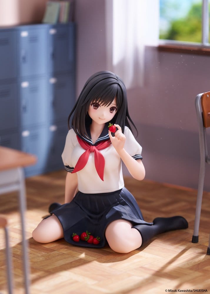 Strawberry 100% Desktop Cute PVC Figure Aya Tojo (School uniform Ver.) 13 cm DS Modellismo Strawberry 100% Desktop Cute Aya Tojo