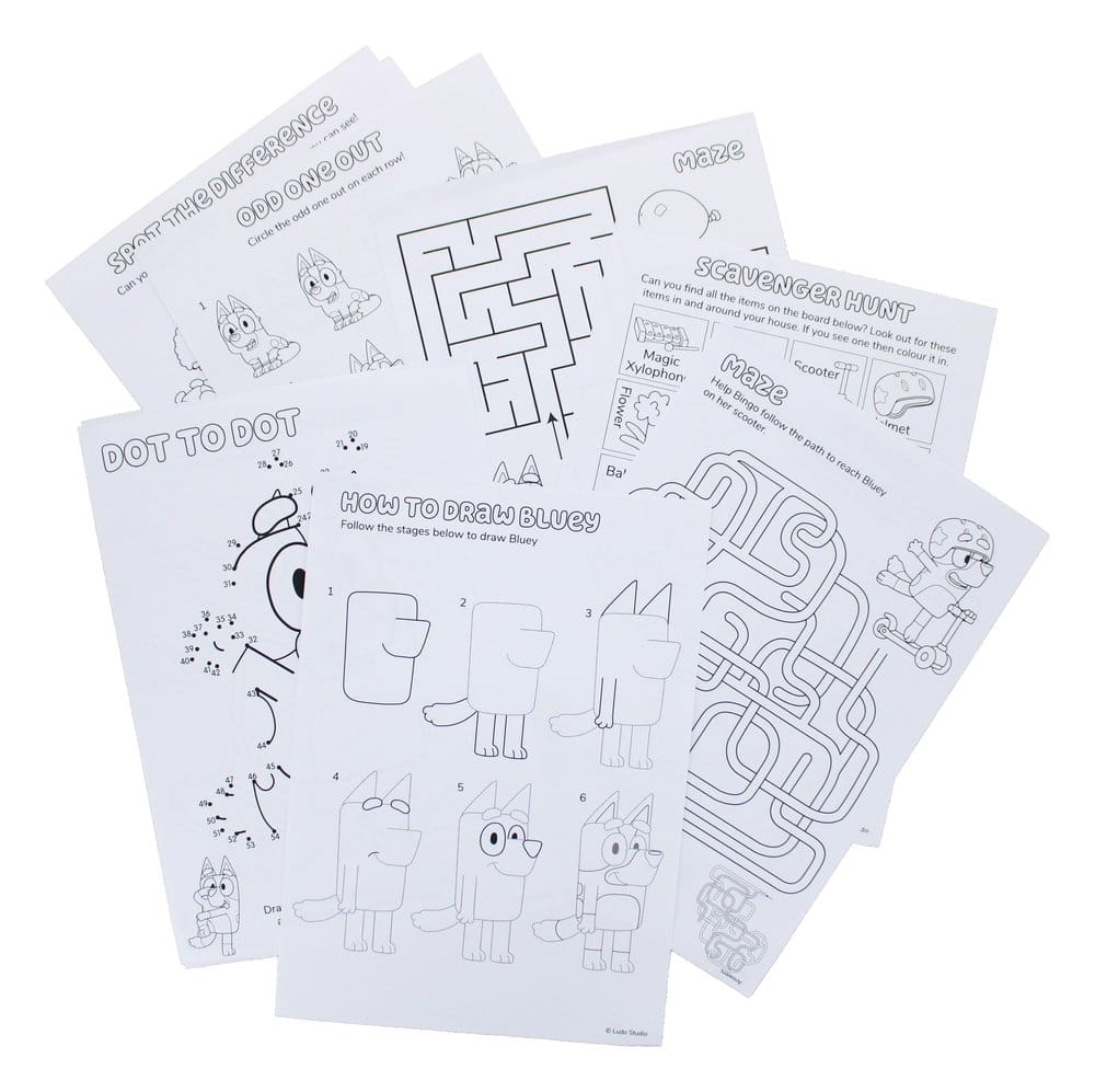 Bluey Activity & Fun Set DS Modellismo Bluey Activity & Fun Thumbs Up