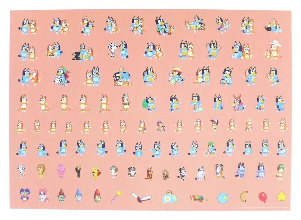Bluey Reward Chart Set DS Modellismo Bluey Reward Chart Thumbs Up