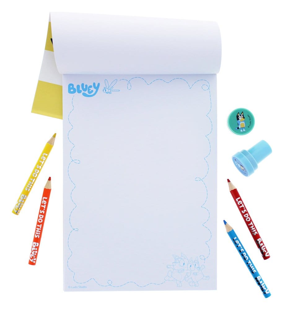 Bluey 14-Piece Creative Colouring Set DS Modellismo Bluey 14-Piece Creative Colouring Thumbs Up