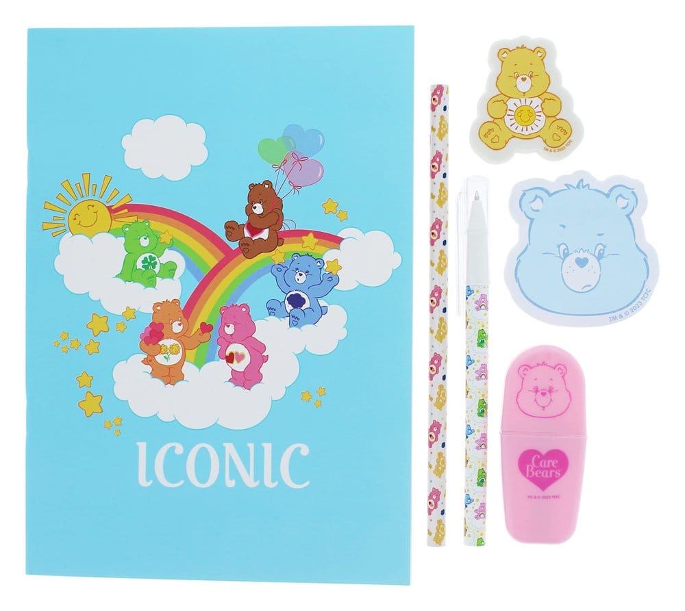 Care Bears 7-Piece Stationery Set DS Modellismo Care Bears 7-Piece Stationery Thumbs Up