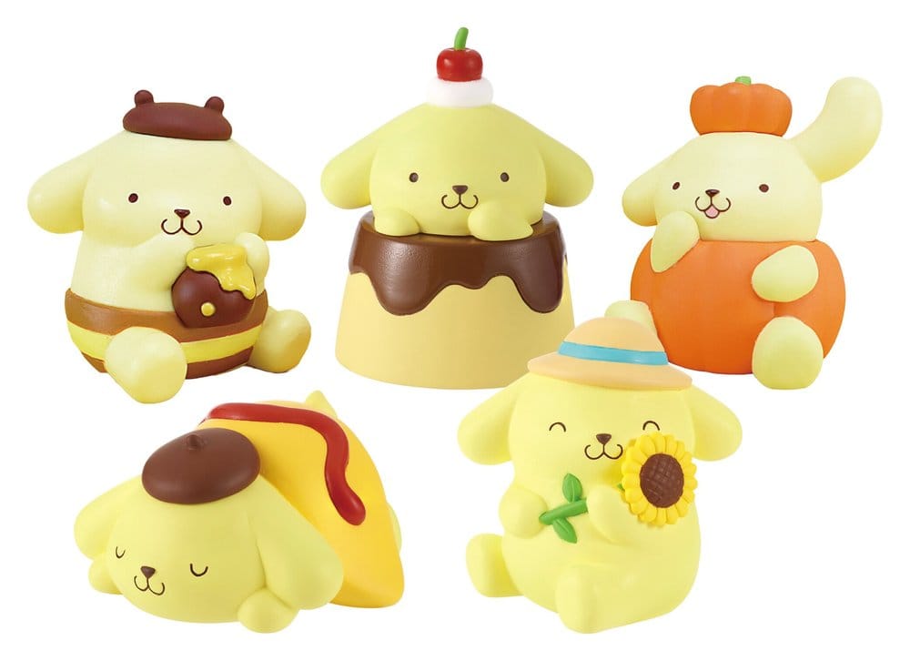 Sanrio Twinchees Mini Figures Pompompurin My Fav Color 5 cm Blind Pack Display (24) DS Modellismo Sanrio Twinchees Mini Pompompurin My Fav