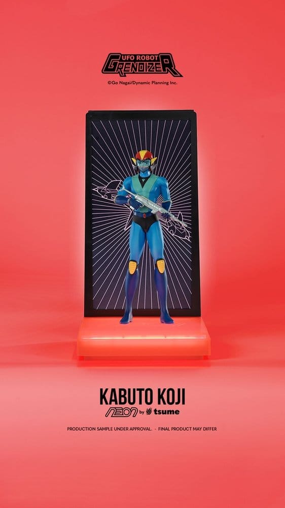Grendizer Neon Figure 1/9 Kabuto Koji - Alcor 25 cm DS Modellismo Grendizer Neon Figure Kabuto Koji scala 1/9