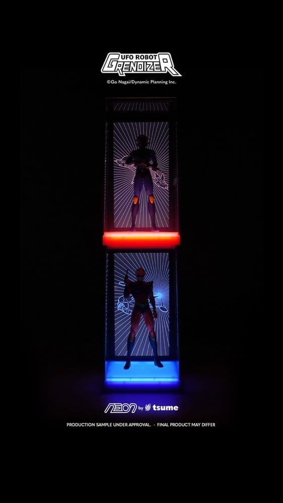 Grendizer Neon Figure 1/9 Kabuto Koji - Alcor 25 cm DS Modellismo Grendizer Neon Figure Kabuto Koji scala 1/9