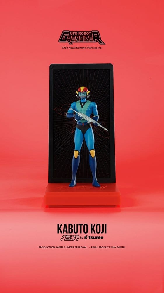 Grendizer Neon Figure 1/9 Kabuto Koji - Alcor 25 cm DS Modellismo Grendizer Neon Figure Kabuto Koji scala 1/9