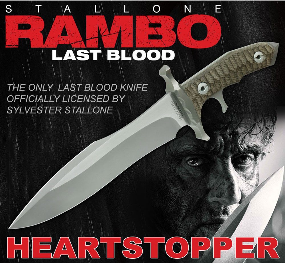 Replica Rambo: Last Blood 1/1 Heartstopper Knife 38 cm DS Modellismo Replica Rambo: Last Blood scala 1/1