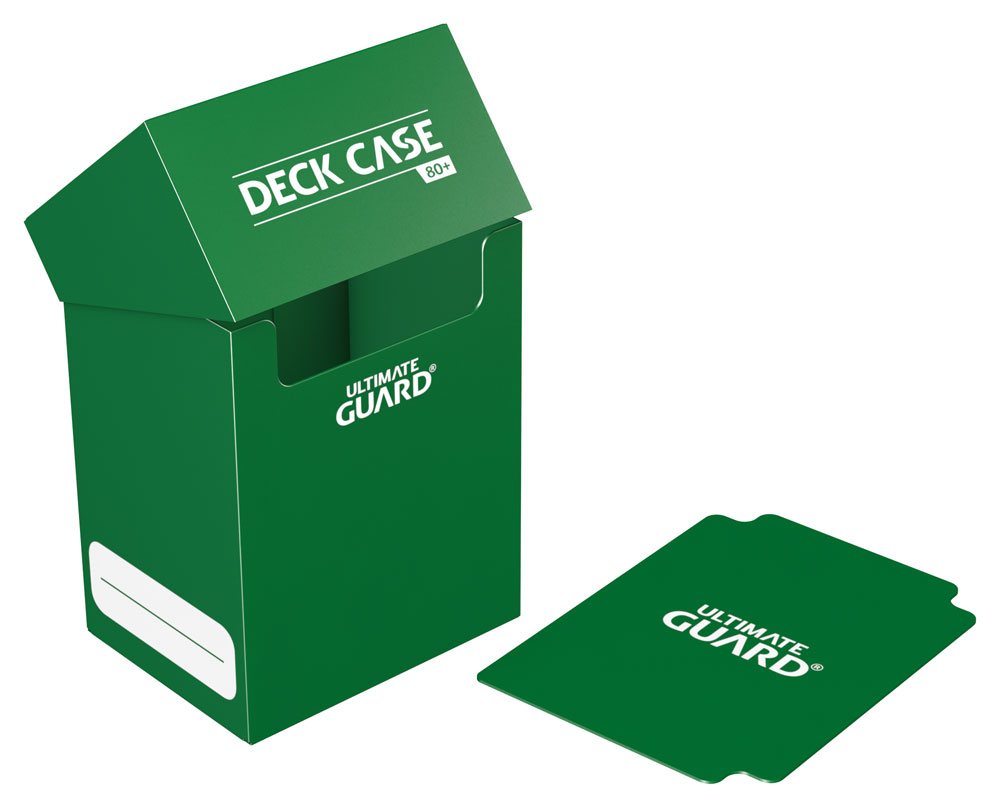 Ultimate Guard Deck Case 80+ - Green DS Modellismo Ultimate Guard Deck Case 80+ Green