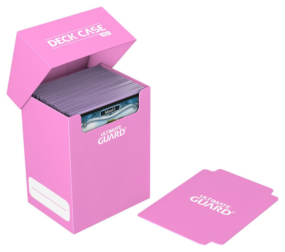 Ultimate Guard Deck Case 80+ - Pink DS Modellismo Ultimate Guard Deck Case 80+ Pink