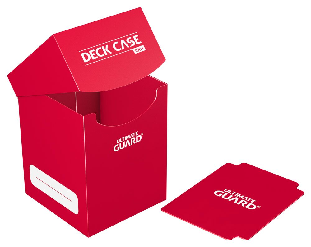 Ultimate Guard Deck Case 100+ - Red DS Modellismo Ultimate Guard Deck Case 100+ Red