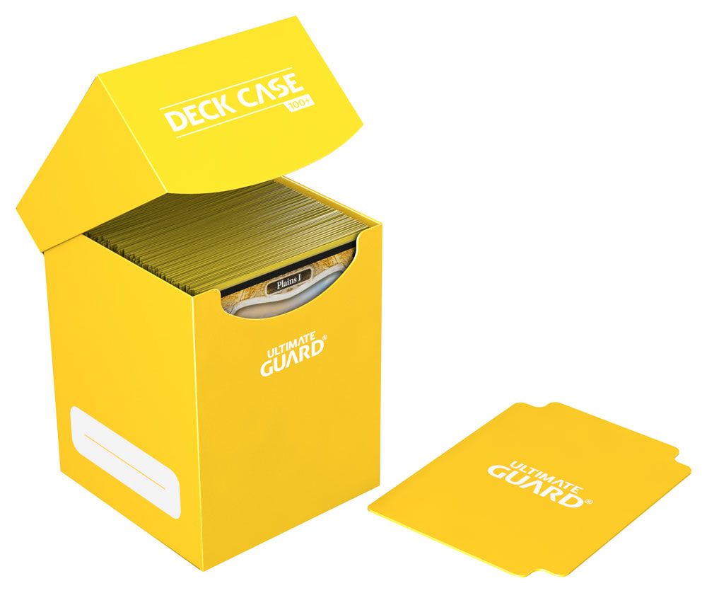 Ultimate Guard Deck Case 100+ - Yellow DS Modellismo Ultimate Guard Deck Case 100+ Yellow