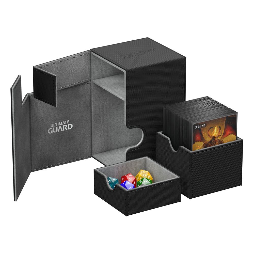 Ultimate Guard Flip´n´Tray Deck Case 100+ Standard Size XenoSkin Black DS Modellismo Ultimate Guard Flip´n´Tray Deck Case 100+