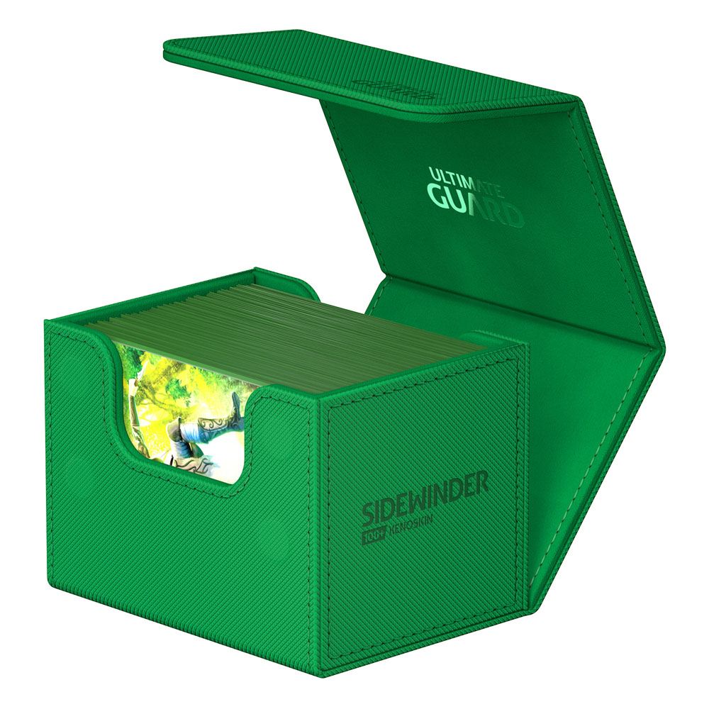 Ultimate Guard Sidewinder 100+ Xenoskin - Green DS Modellismo Ultimate Guard Sidewinder 100+ Xenoskin