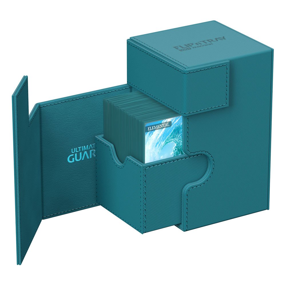 Ultimate Guard Flip'n'Tray 100+ Xenoskin - Petrol DS Modellismo Ultimate Guard Flip'n'Tray 100+ Xenoskin