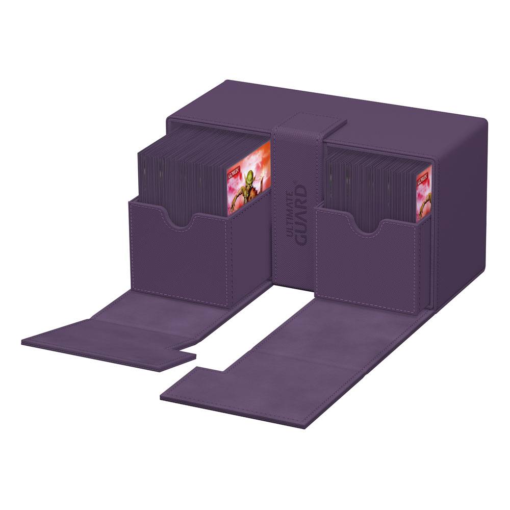 Ultimate Guard Twin Flip`n`Tray 200+ XenoSkin Monocolor Purple - Damaged packaging DS Modellismo Ultimate Guard Twin Flip`n`Tray 200+