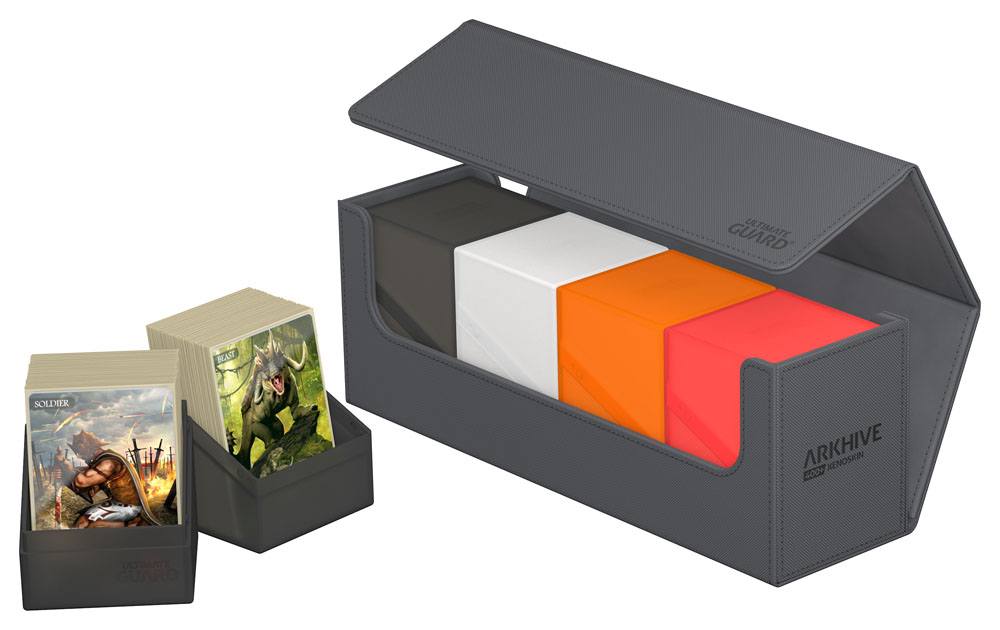 Ultimate Guard Arkhive 400+ Xenoskin - Grey DS Modellismo Ultimate Guard Arkhive 400+ Xenoskin Grey
