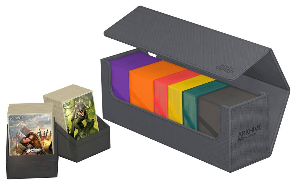 Ultimate Guard Arkhive 400+ Xenoskin - Grey DS Modellismo Ultimate Guard Arkhive 400+ Xenoskin Grey