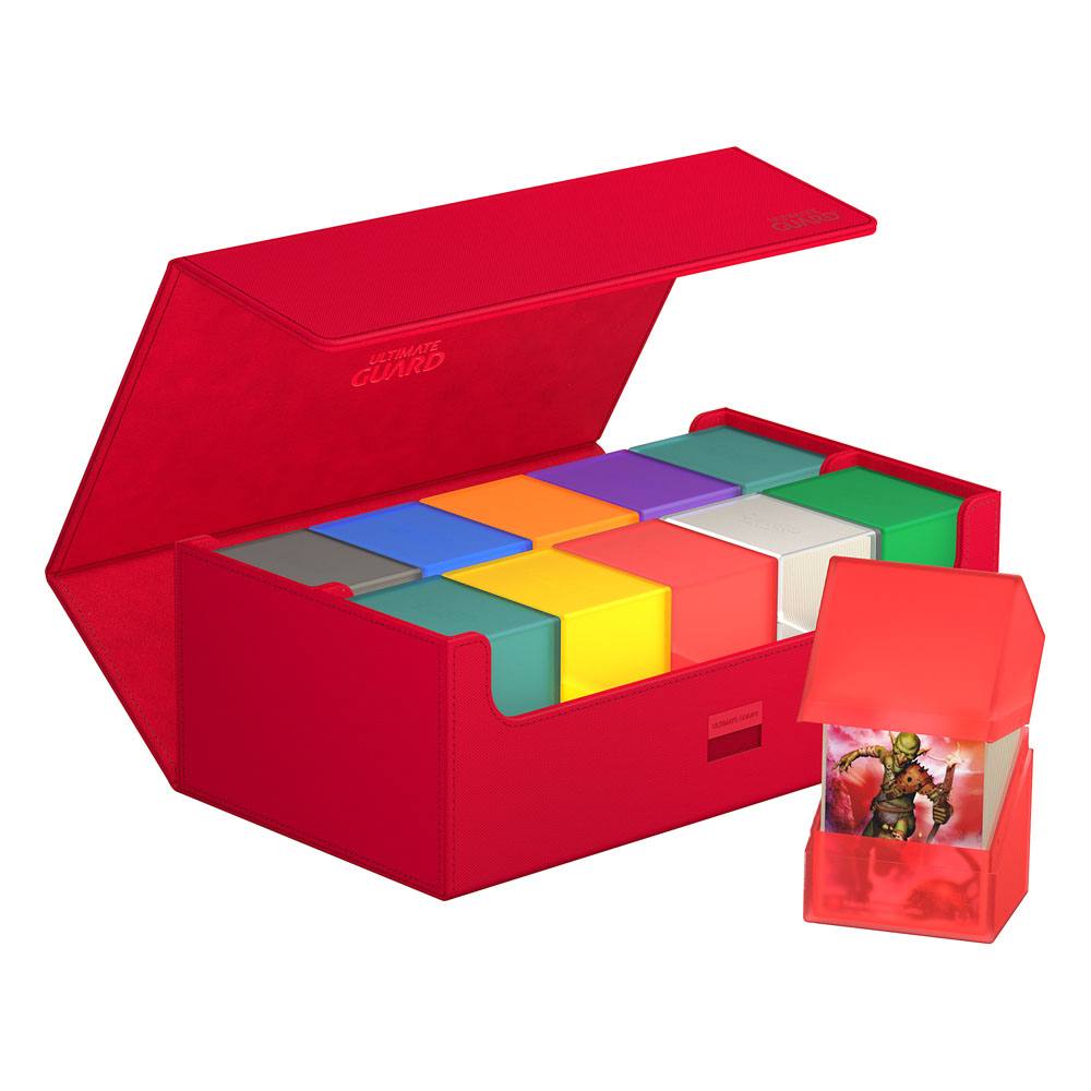 Ultimate Guard Arkhive 800+ XenoSkin Monocolor Red - Damaged packaging DS Modellismo Ultimate Guard Arkhive 800+ XenoSkin