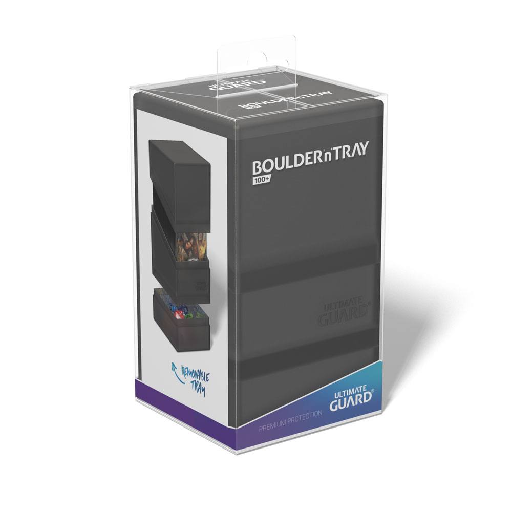 Ultimate Guard Boulder'n'Tray 100+ - Onyx DS Modellismo Ultimate Guard Boulder'n'Tray 100+ Onyx