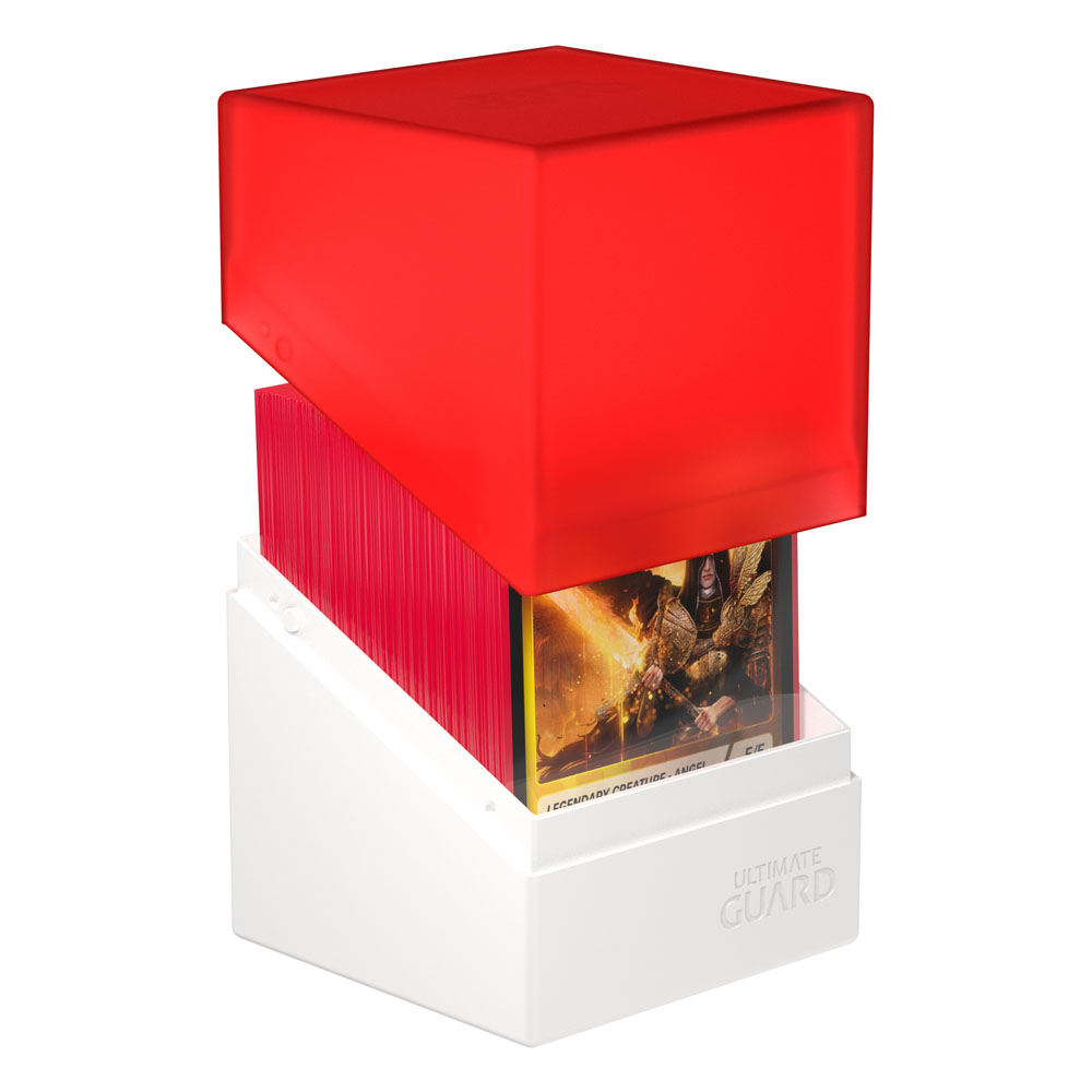 Ultimate Guard Boulder 100+ Synergy - Red/White DS Modellismo Ultimate Guard Boulder 100+ Synergy