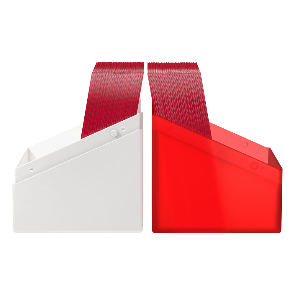 Ultimate Guard Boulder 100+ Synergy - Red/White DS Modellismo Ultimate Guard Boulder 100+ Synergy