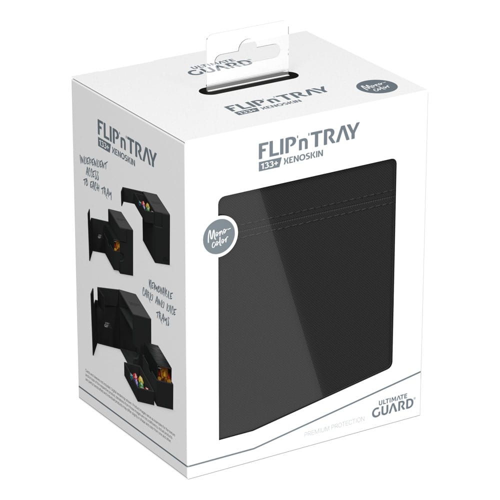 Ultimate Guard Flip'n'Tray 133+ Xenoskin - Black DS Modellismo Ultimate Guard Flip'n'Tray 133+ Xenoskin