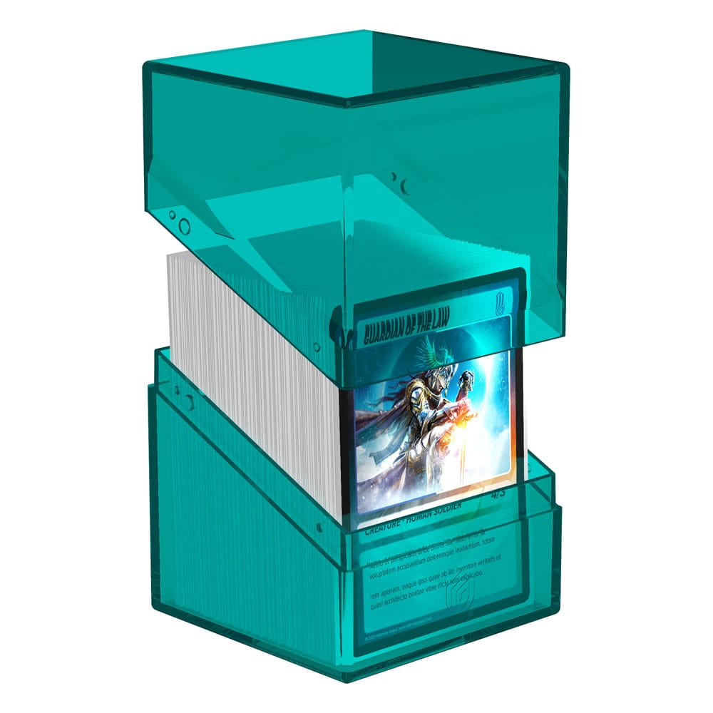 Ultimate Guard Boulder 100+ Clear - Malachite DS Modellismo Ultimate Guard Boulder 100+ Clear Malachite