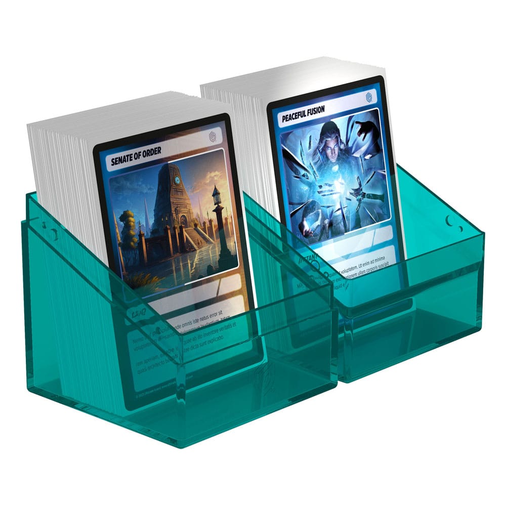 Ultimate Guard Boulder 100+ Clear - Malachite DS Modellismo Ultimate Guard Boulder 100+ Clear Malachite