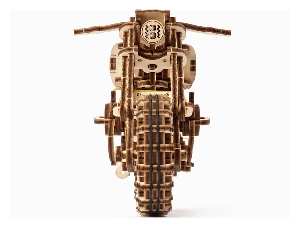 Puzzle Ugears 3D in legno Scrambler UGR-10 with sidecar DS Modellismo Puzzle Ugears 3D in legno Scrambler UGR-10
